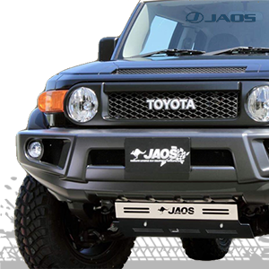 jaos front sports cowl cover and skid plate toyota fj cruiser